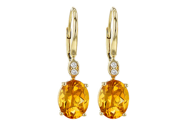 M199-63548: EARR 3.20 TW CITRINE 3.25 TGW (9x7MM CIT)