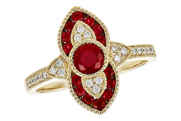 M282-30893: LDS RG .63 TW RUBY .75 TGW