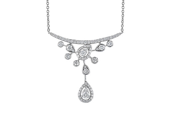 M282-31739: NECKLACE .65 TW