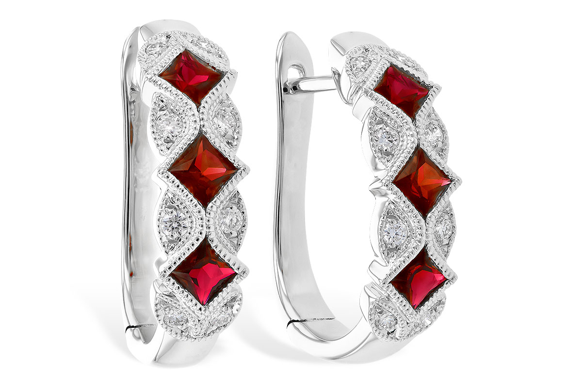 M282-33602: EARR .75 RUBY .87 TGW