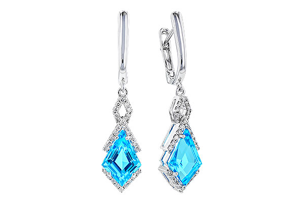 M283-20857: EARR 2.72 TW BLUE TOPAZ 2.90 TGW