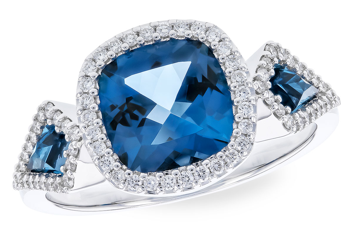 M283-21757: LDS RG 2.46 TW LONDON BLUE TOPAZ 2.72 TGW