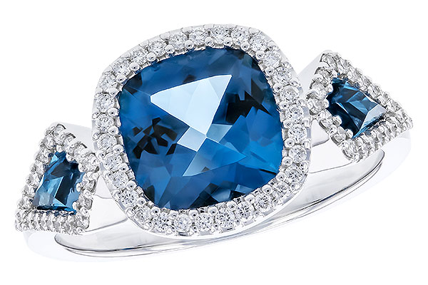 M283-21757: LDS RG 2.46 TW LONDON BLUE TOPAZ 2.72 TGW