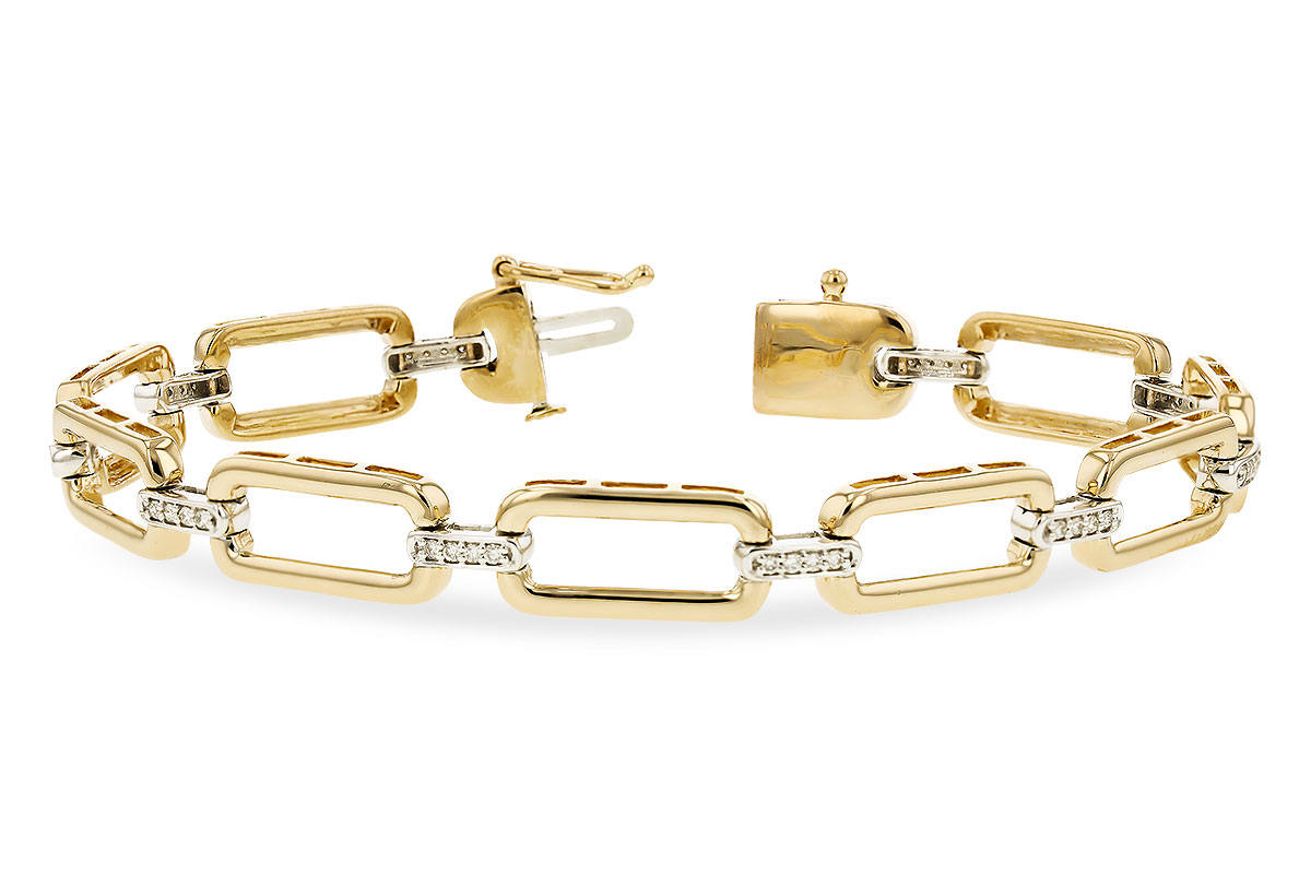 M283-24484: BRACELET .25 TW (7.5" - A198-69958 WITH LARGER LINKS)