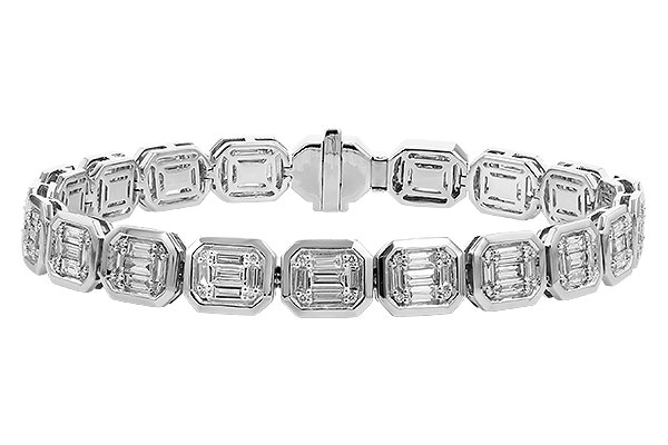 M283-26357: BRACELET 2.50 BAG 2.80 TW (7")