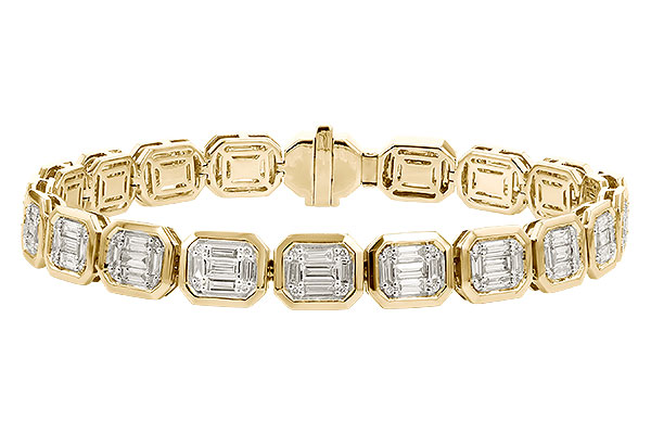 M283-26357: BRACELET 2.50 BAG 2.80 TW (7")