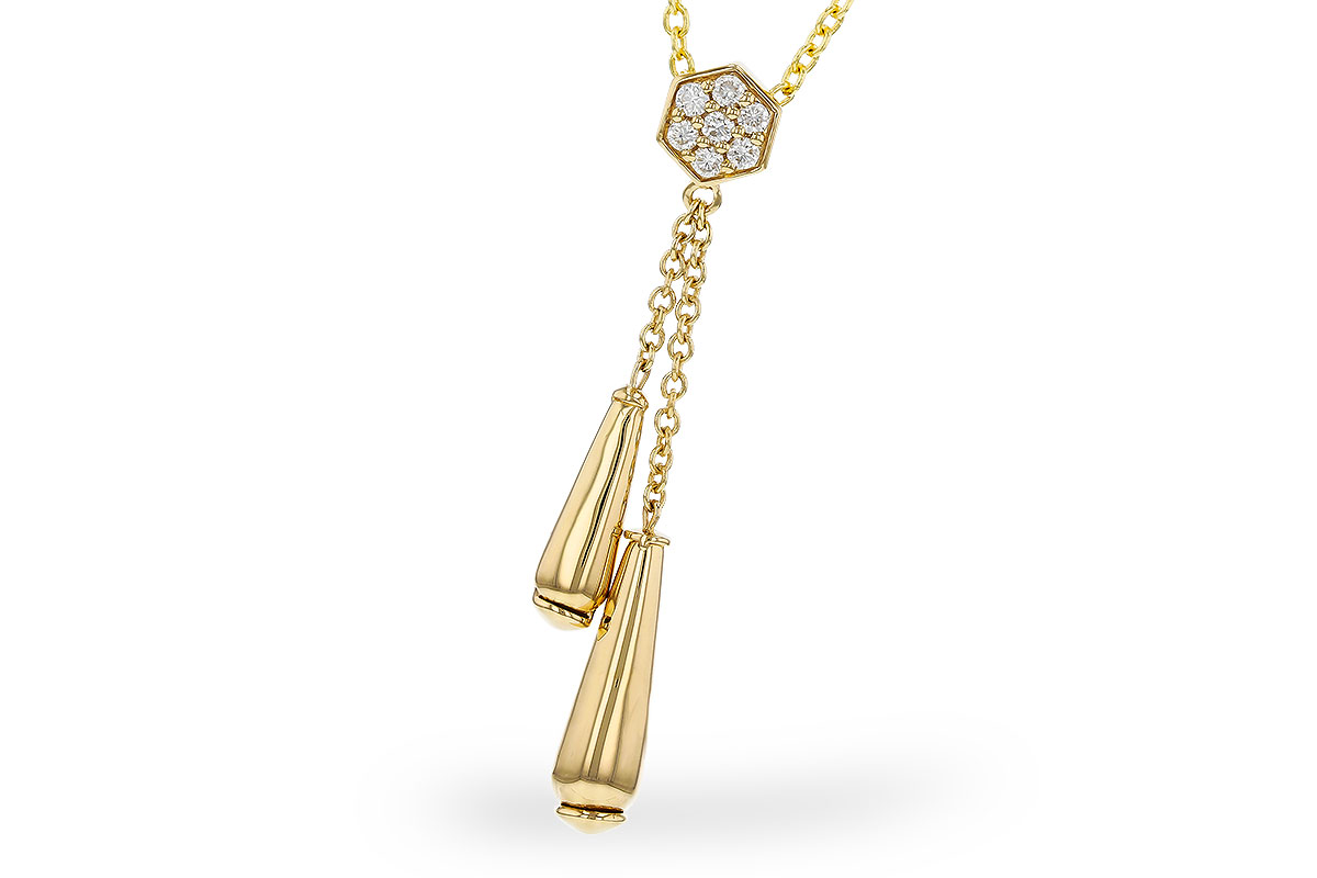 M284-10866: NECKLACE .11 TW