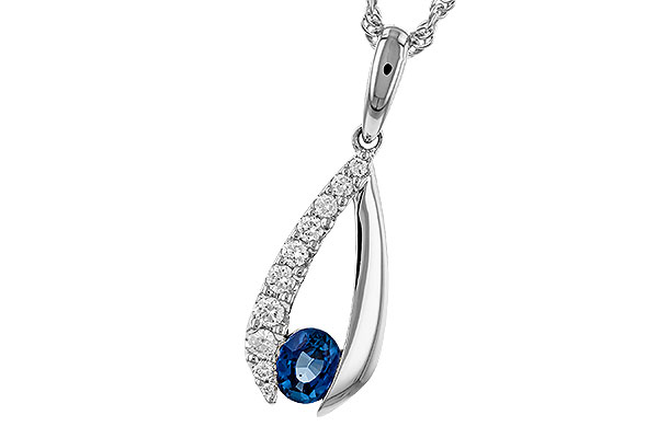 M284-15366: NECKLACE .38 SAPP .54 TGW (5x4 SAPP)