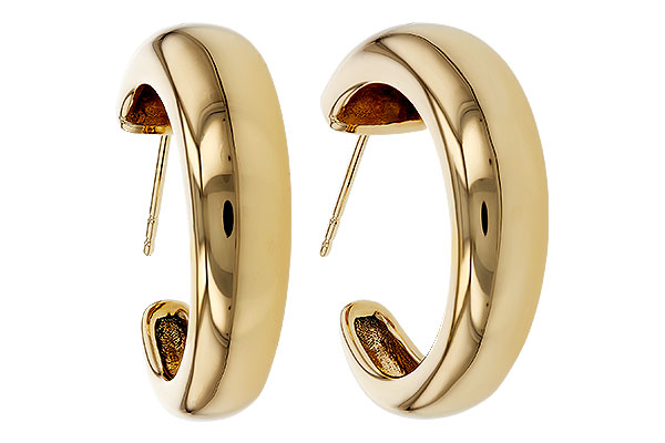 M284-17202: GOLD EARRINGS (20MM)