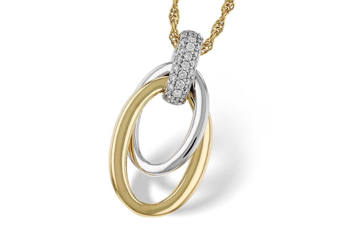 M284-18093: NECKLACE .15 TW