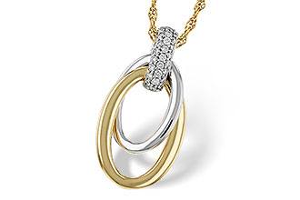 M284-18093: NECKLACE .15 TW
