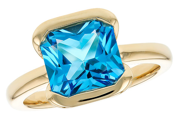 M285-00848: LDS RG 3.50 CT BLUE TOPAZ (9MM BT)