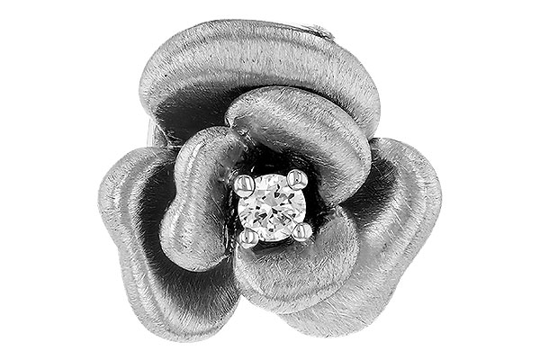 M285-00884: PENDANT .03CT (SMALL FLOWER PENDANT FROM D285-00876)