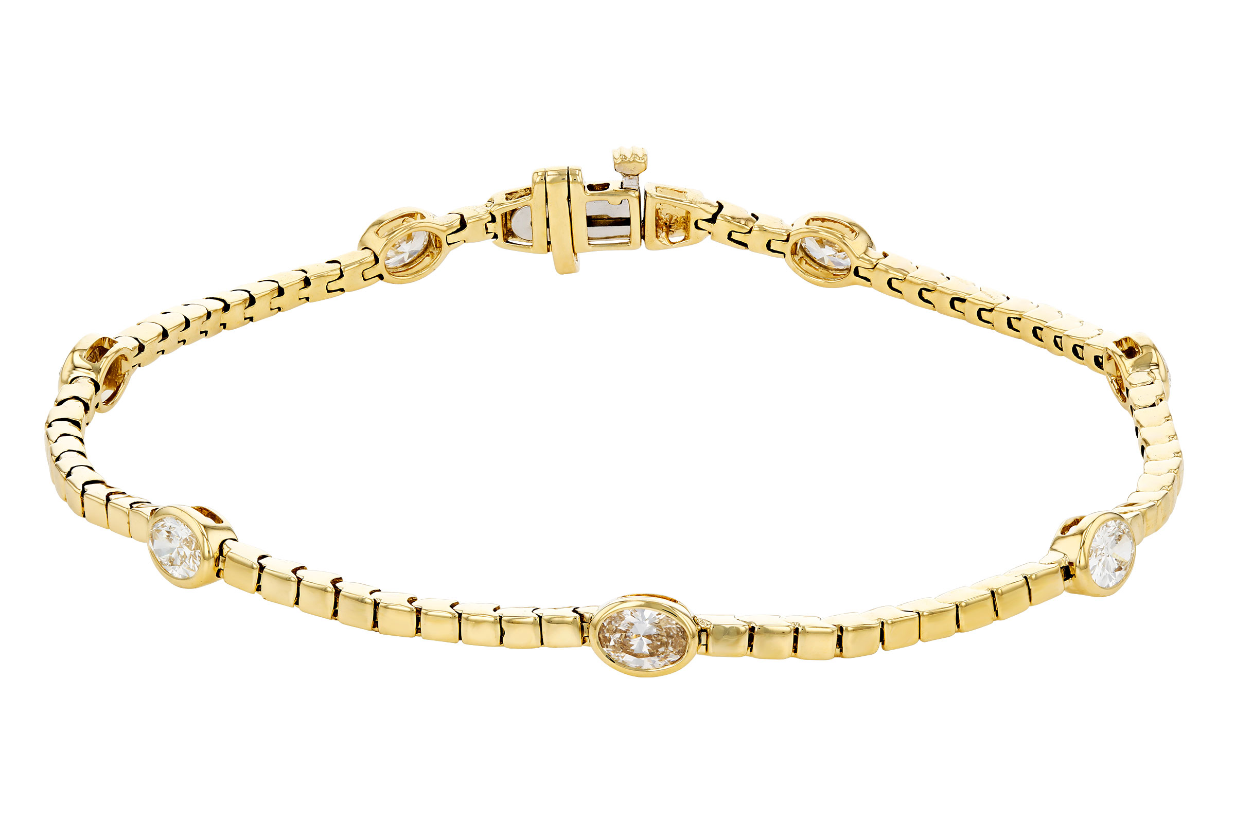 M285-02693: BRACELET 1.30 TW OVAL DIA (7")