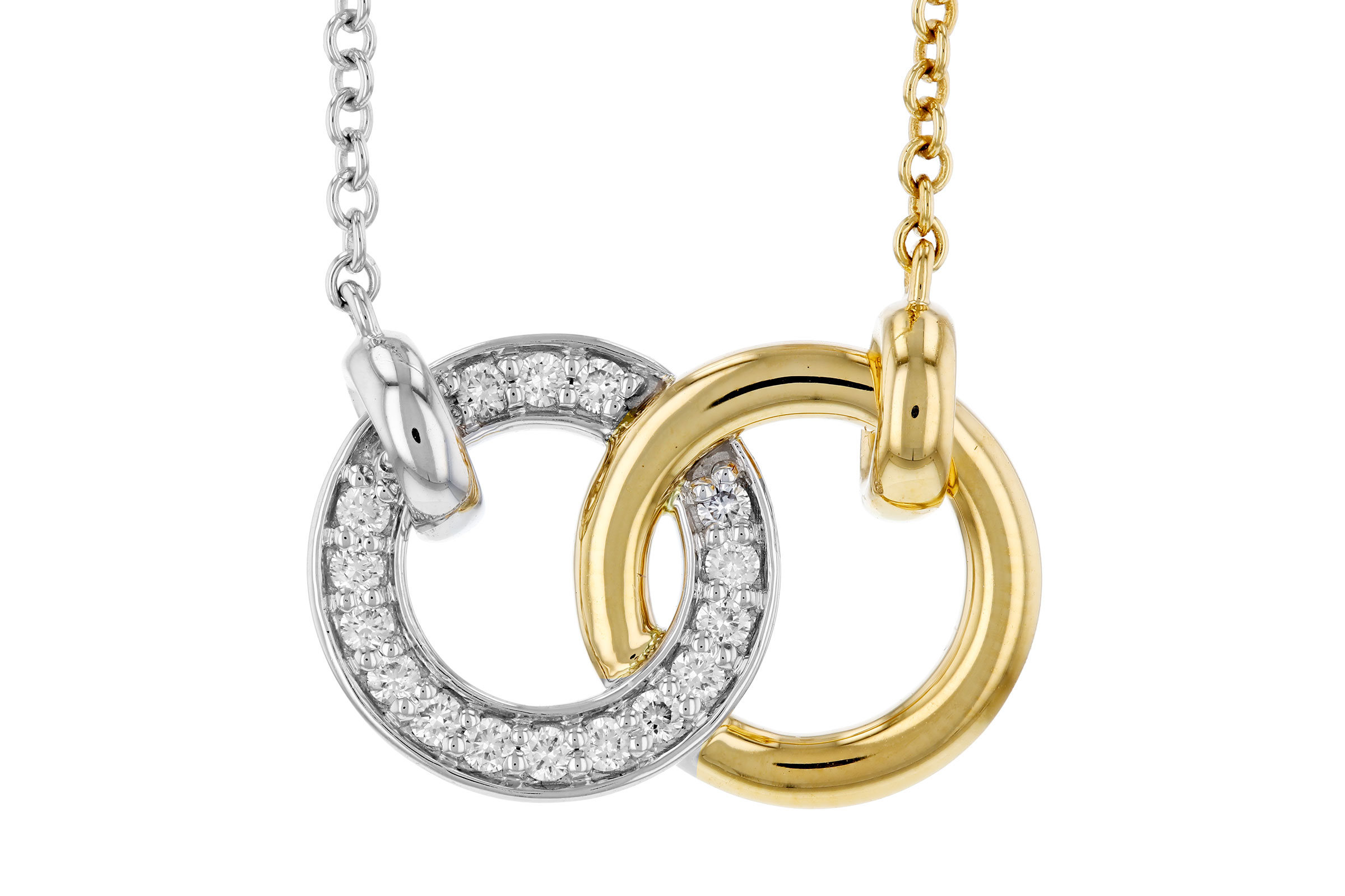 M285-02702: NECKLACE .20 TW (18")