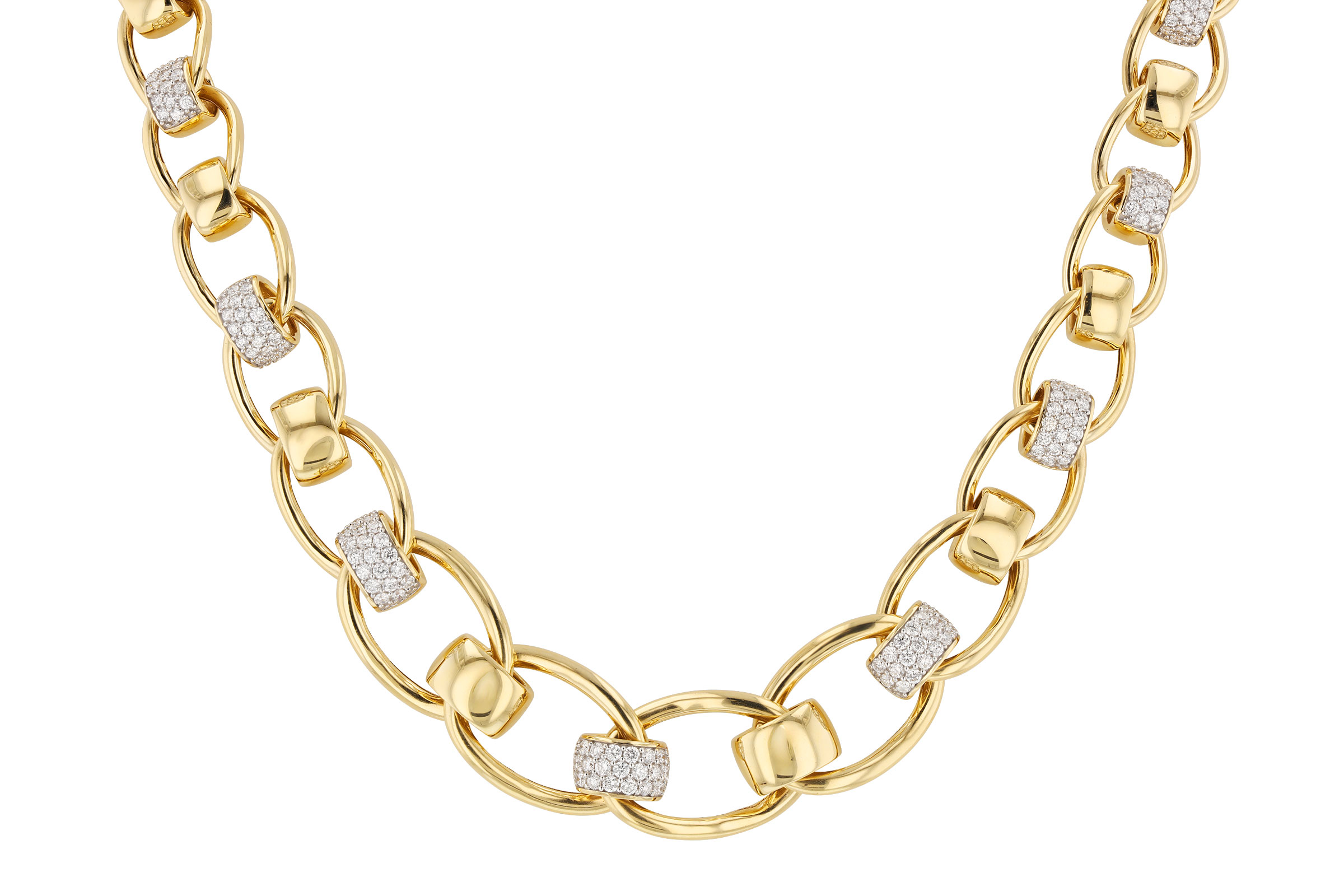 M285-02711: NECKLACE 2.00 TW (17")